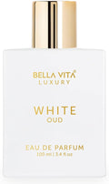 Bellavita Luxury White Oud Eau de Parfum 100ml – Long-Lasting Unisex Fragrance with Fruity, Artemisia Lemon, Freesia & Tobacco Notes | Perfume for Men & Women