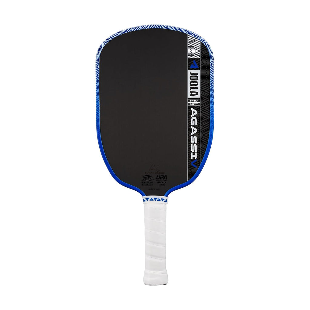 JOOLA Andre Agassi Pro V Royal Blue 16mm Pickleball Paddle