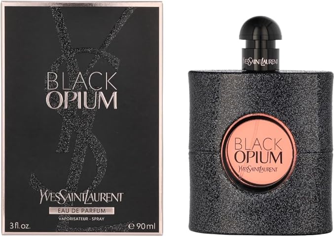 Yves Saint Laurent Black Opium Eau de Parfum 90ml – Women’s Long-Lasting Perfume Spray – Warm, Sweet, & Floral Fragrance