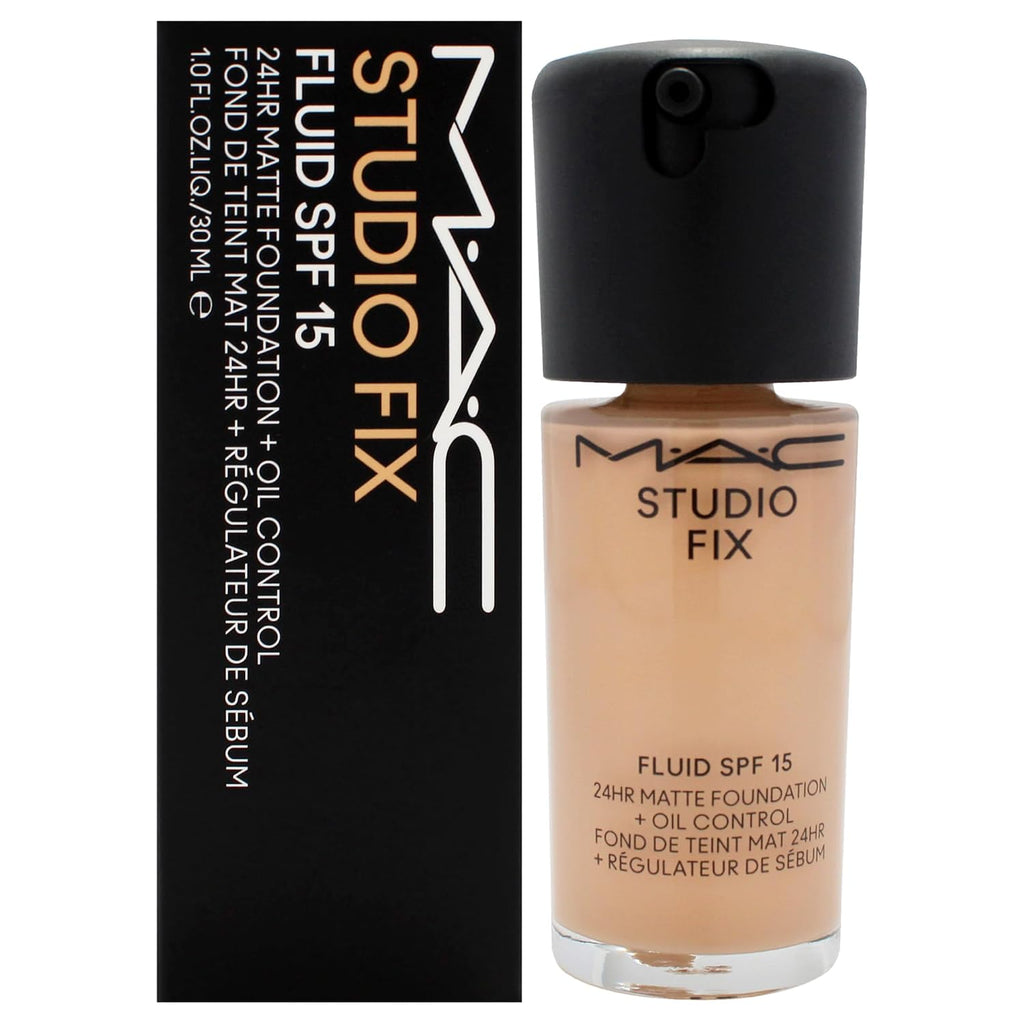 MAC Studio Fix Fluid SPF 15 NC27 Foundation 1oz Matte Oil Control