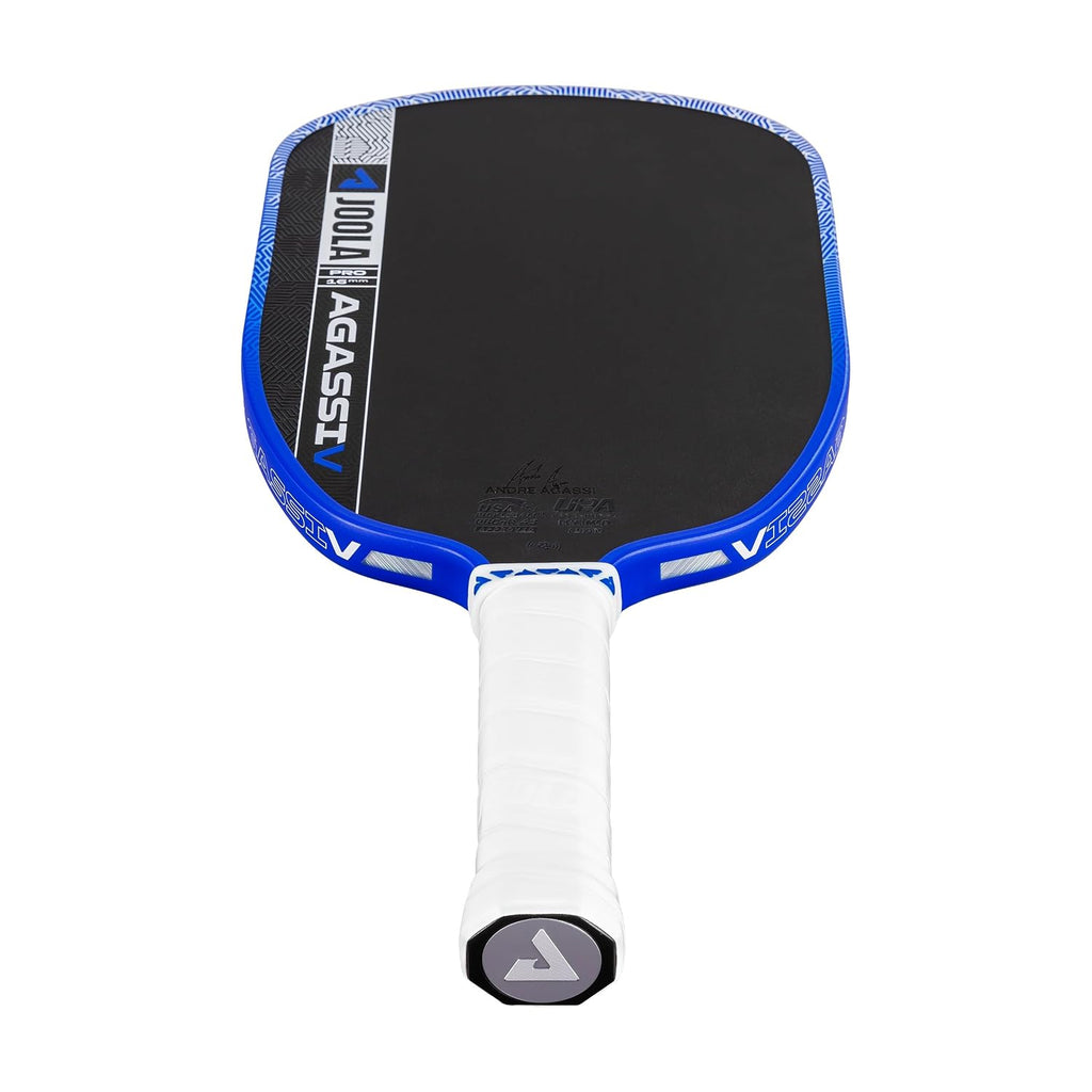 JOOLA Andre Agassi Pro V Royal Blue 16mm Pickleball Paddle