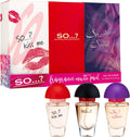 Women’s Perfume Gift Set – Trio Eau de Toilette (3 x 15ml) Travel Size Fragrance Set for Women, Long Lasting Scent, Ideal Gift for Her UK