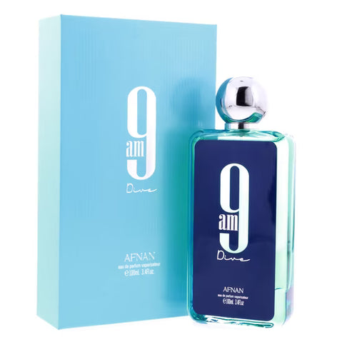 Afnan 9AM Dive EDP Unisex 100ml Brand New