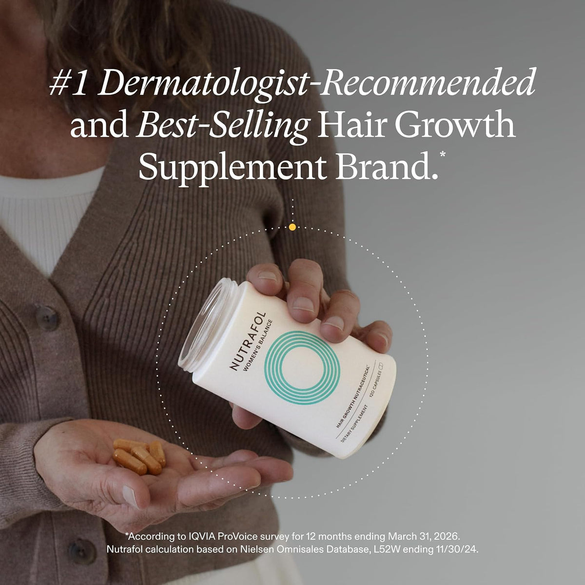 Nutrafol Women’s Balance Hair Growth Supplement 45+ 1 MonthNutrafol Women’s Balance Hair Growth Supplement 45+ 1 Month