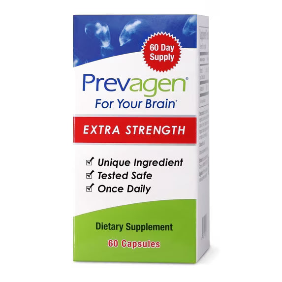 Prevagen Extra Strength 60 Capsules with Apoaequorin & Vitamin D