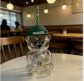 Starbucks Bearista Bear Glass Cold Cup – Limited Edition Collectible