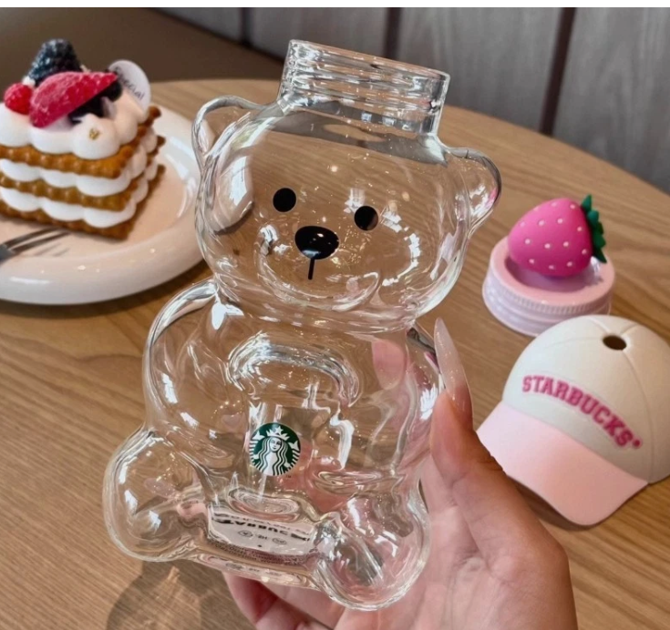 Starbucks Bearista Bear Cup Tumbler 600ml – Strawberry Topper