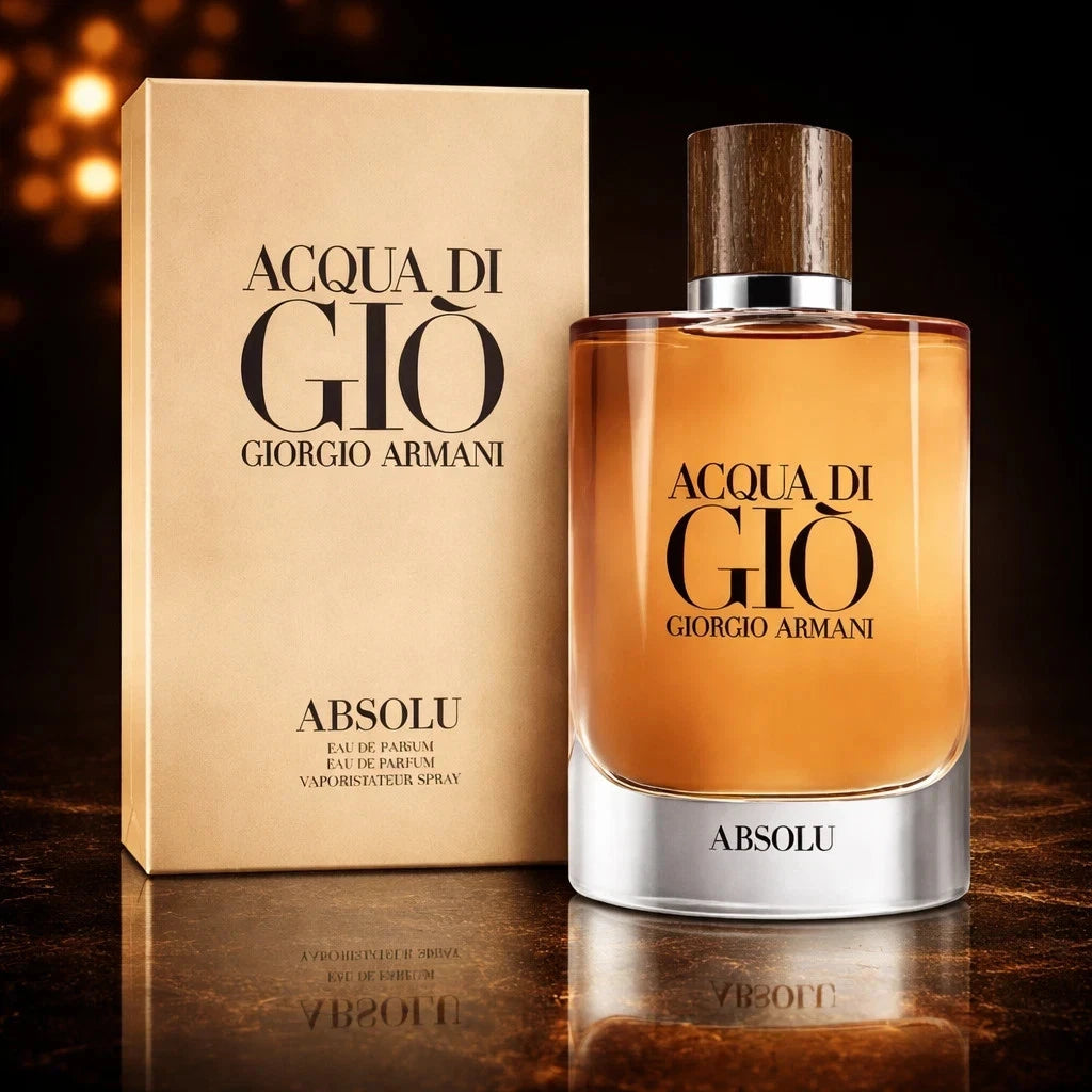 Giorgio Armani Acqua di Giò Absolu Eau de Parfum 125ml / 4.2oz Cologne for Men New in Box