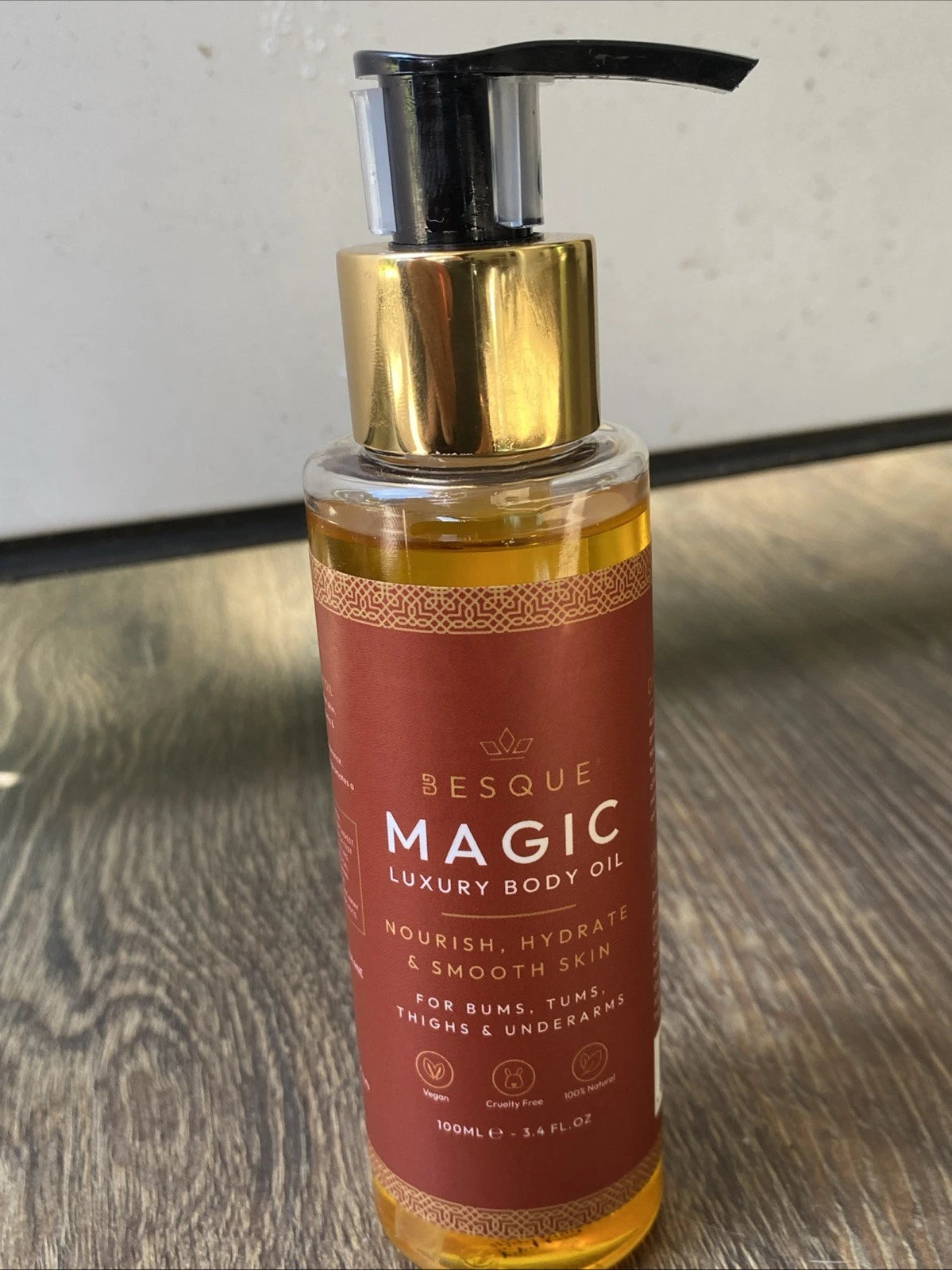 Besque Original Magic Body Oil – Hydrating Body Oil for Women