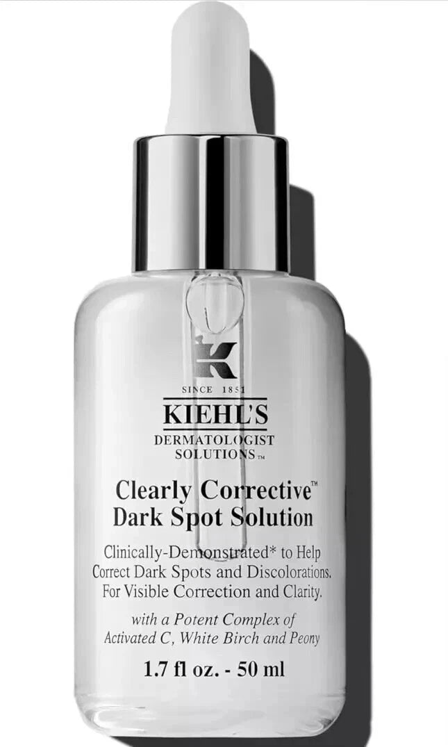 Kiehl's Clearly Corrective Dark Spot Solution 3.4oz / 100ml New in Box