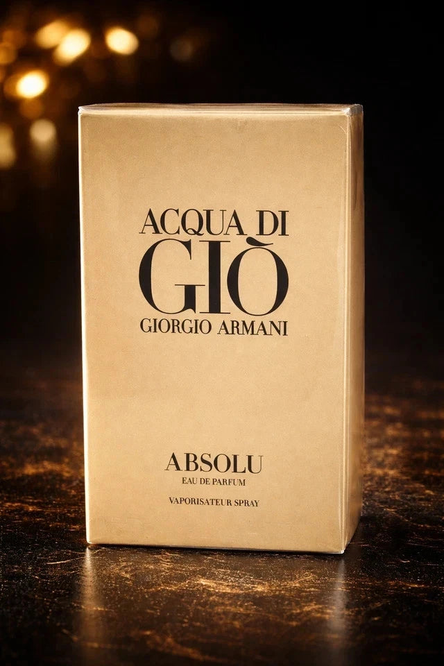 Giorgio Armani Acqua di Giò Absolu Eau de Parfum 125ml / 4.2oz Cologne for Men New in Box
