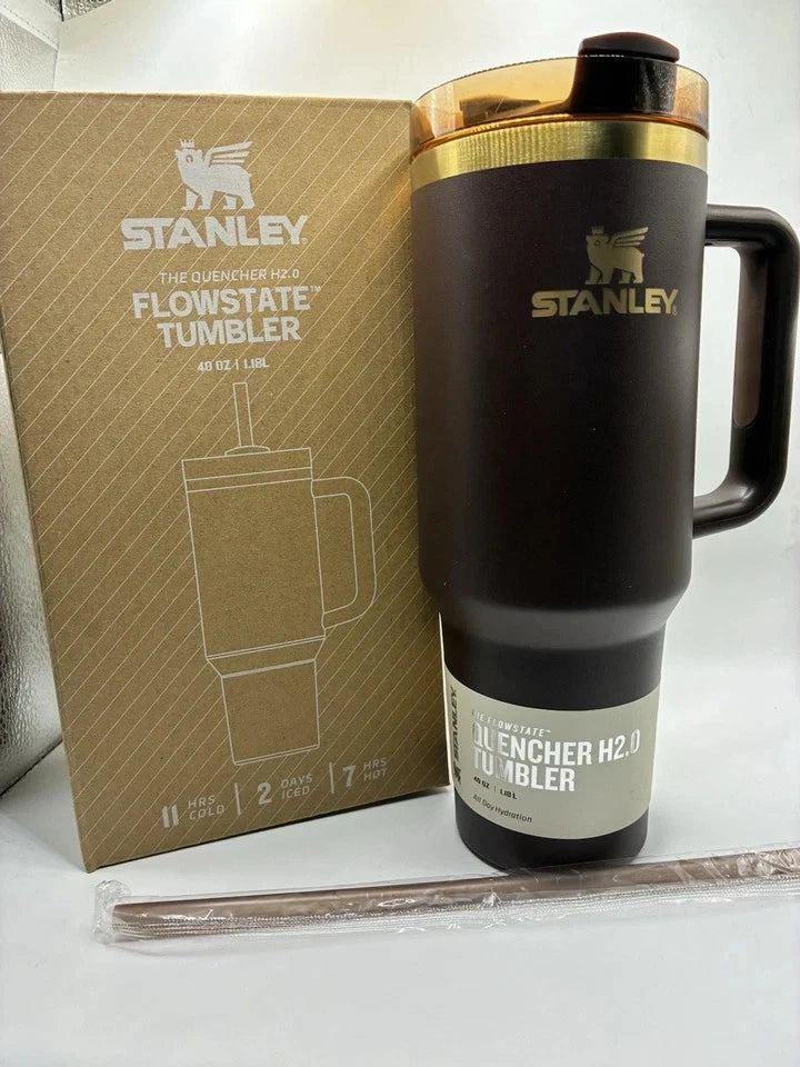 Stanley H2.0 FlowState Quencher Tumbler 40oz Stainless Steel