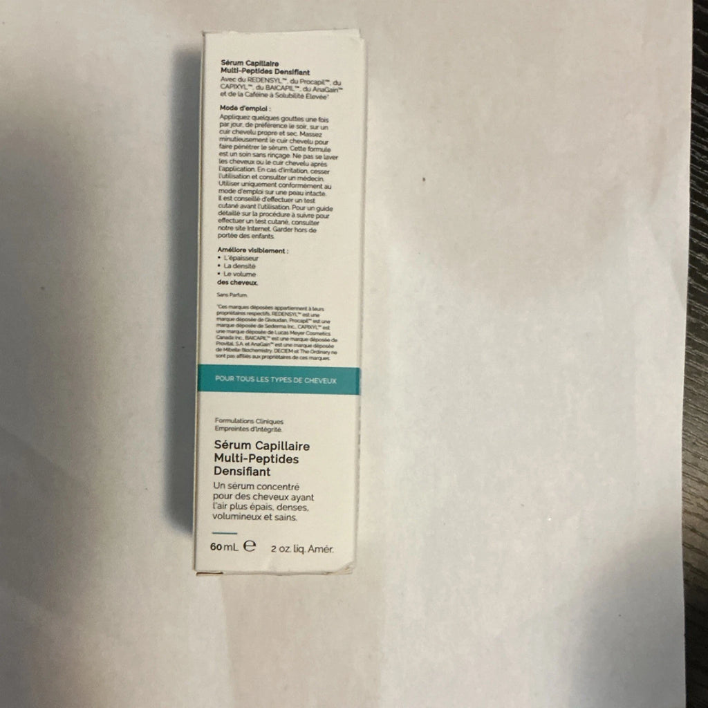 The Ordinary Multi-Peptide Hair Density Serum 2 oz