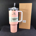 Stanley Quencher H2.0 FlowState Peach Tumbler 40oz Limited Edition