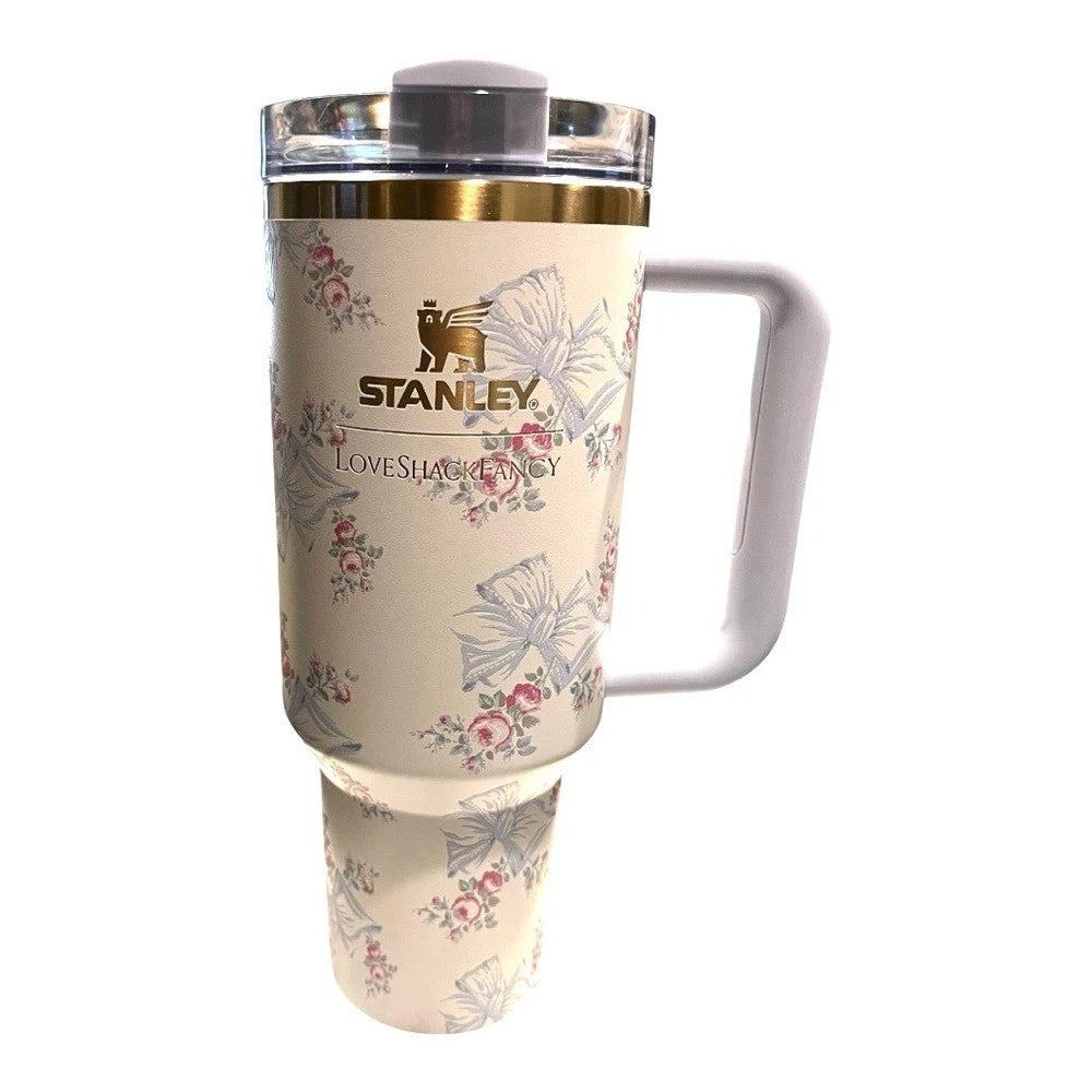 Stanley x LoveShackFancy Rosa Beaux Blue Quencher H2.0 40oz
