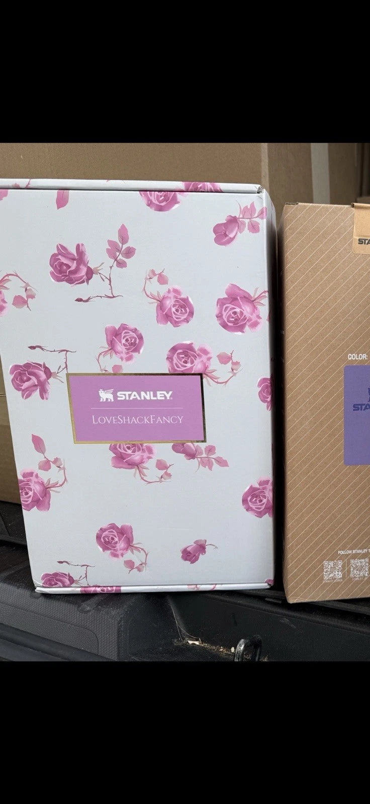 Stanley x LoveShackFancy Rosa Pink Floral Quencher H2.0 40oz