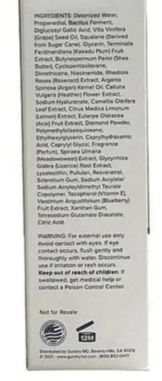 Gundry MD Polyphenol Dark Spot Diminisher Serum 1 oz