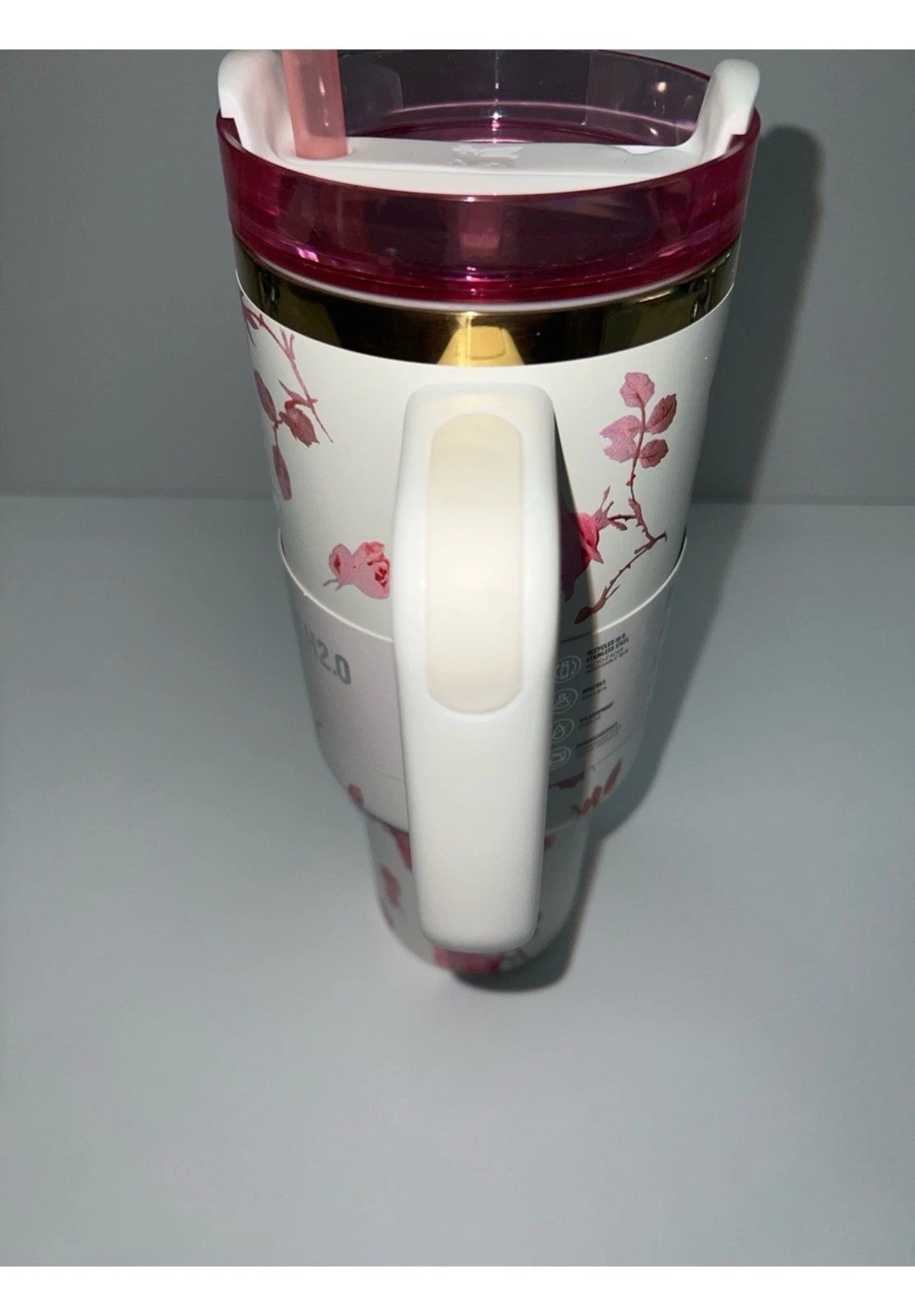 Stanley x LoveShackFancy Rosa Bow Pink Quencher H2.0 40oz