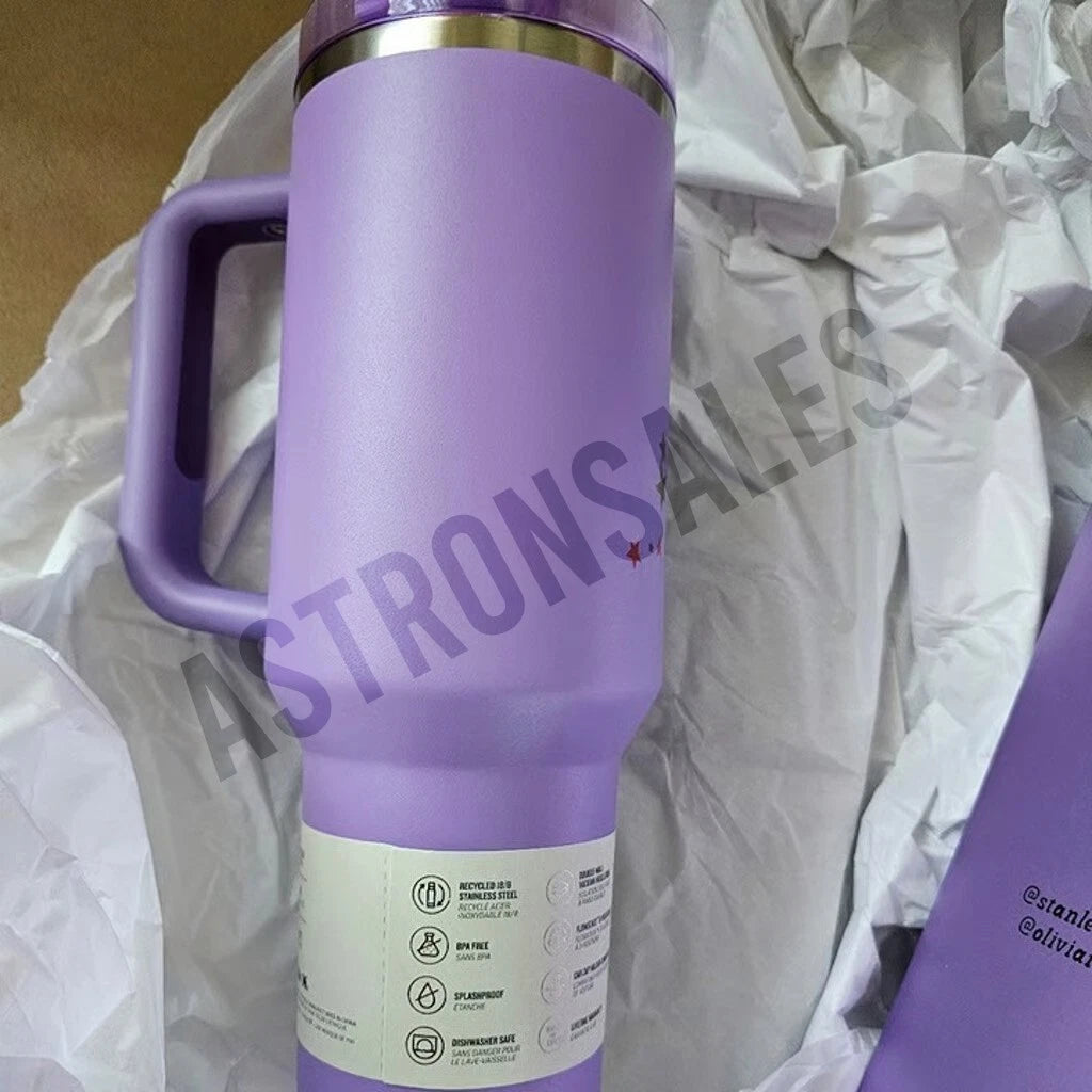 Olivia Rodrigo x Stanley 40 oz Tumbler Cup – Brand New with Box & Straw