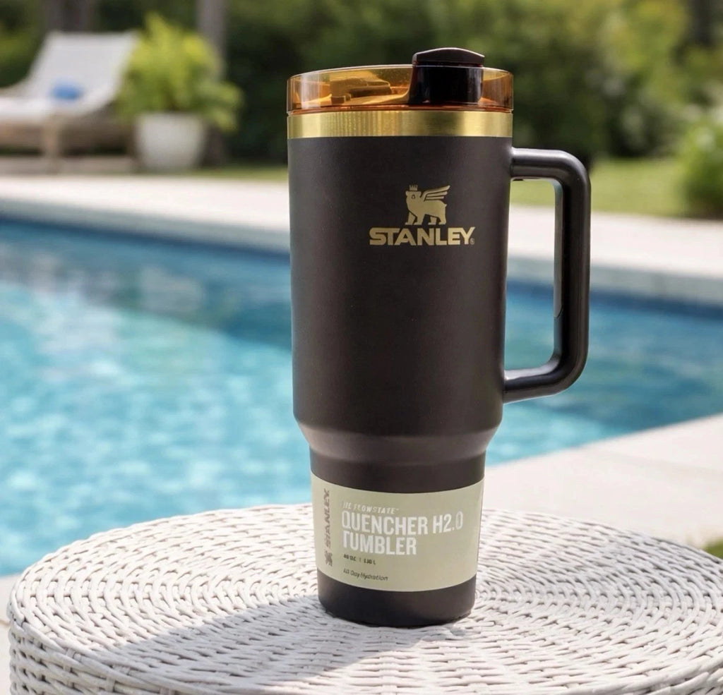 Stanley H2.0 FlowState Quencher Tumbler 40oz Stainless Steel