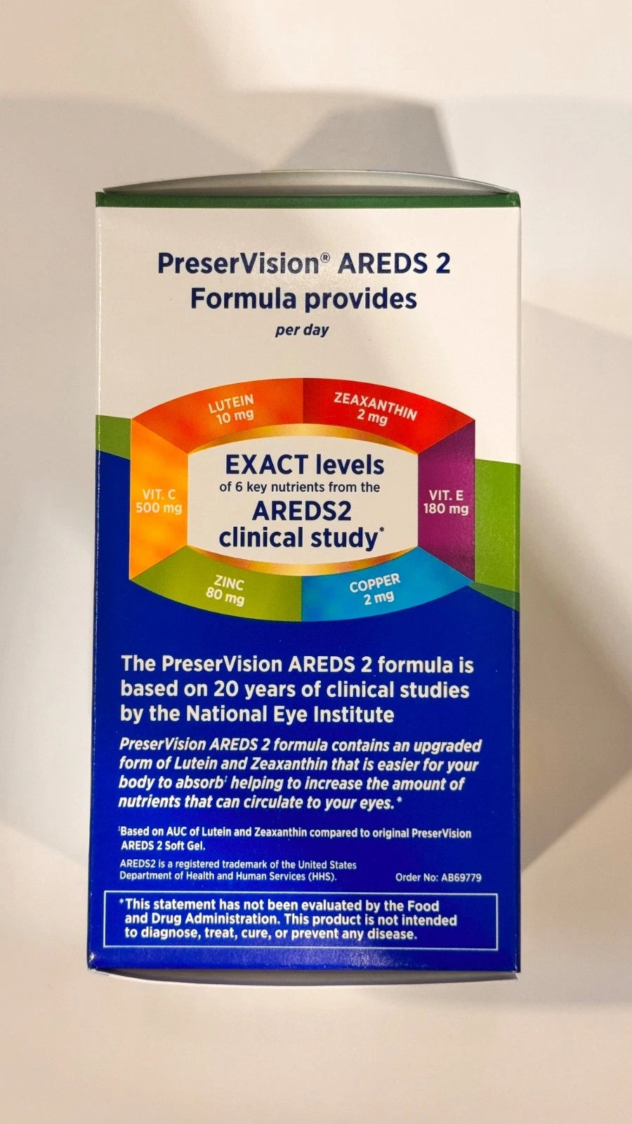 PreserVision AREDS Eye Vitamins & Mineral Supplement 210 Mini Softgels