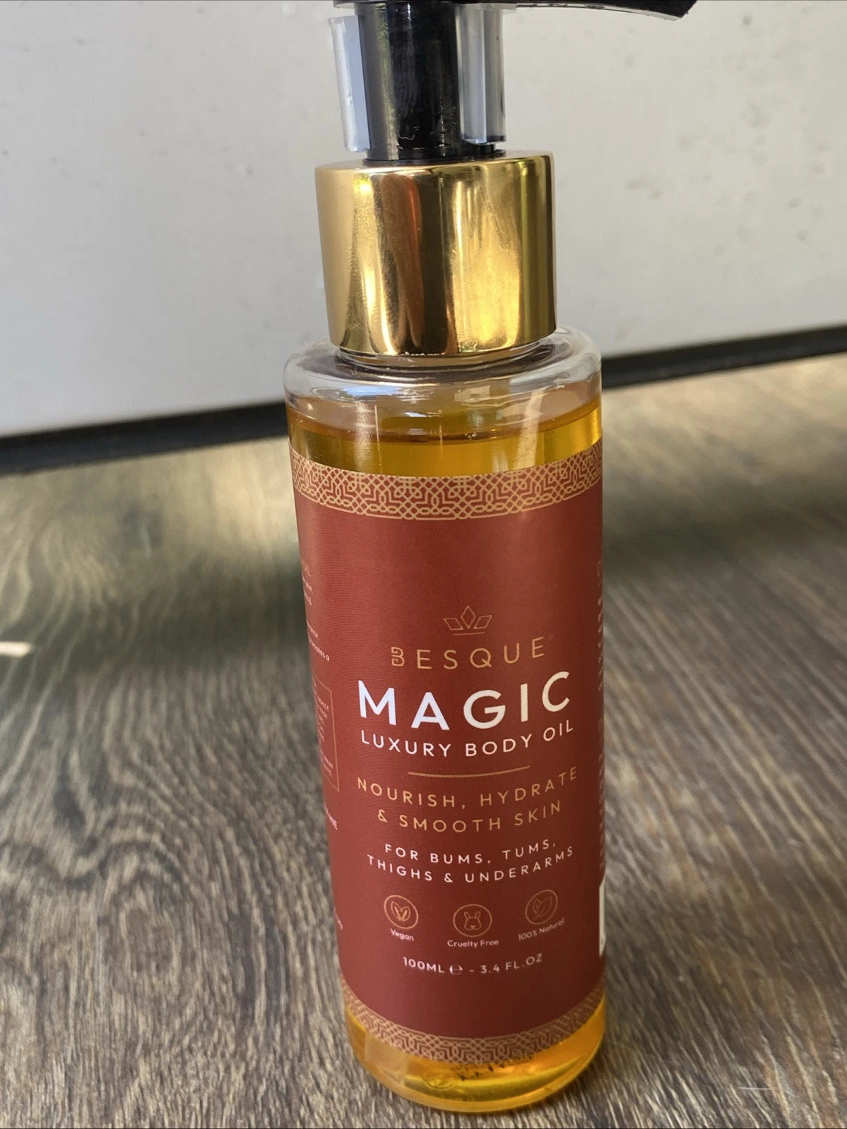 Besque Original Magic Body Oil – Hydrating Body Oil for Women