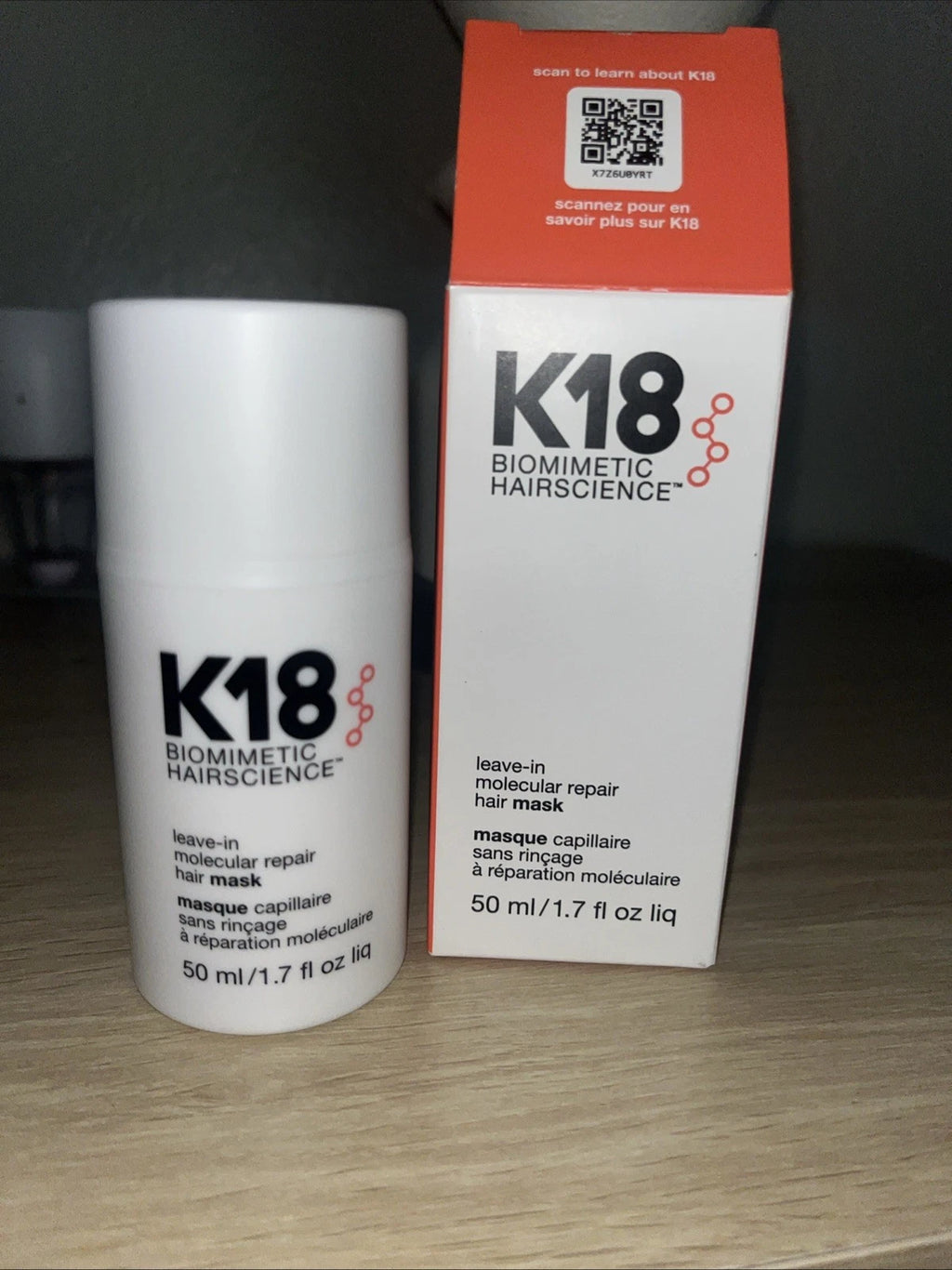 K18 Leave-In Molecular Repair Hair Mask - 1.7 fl oz