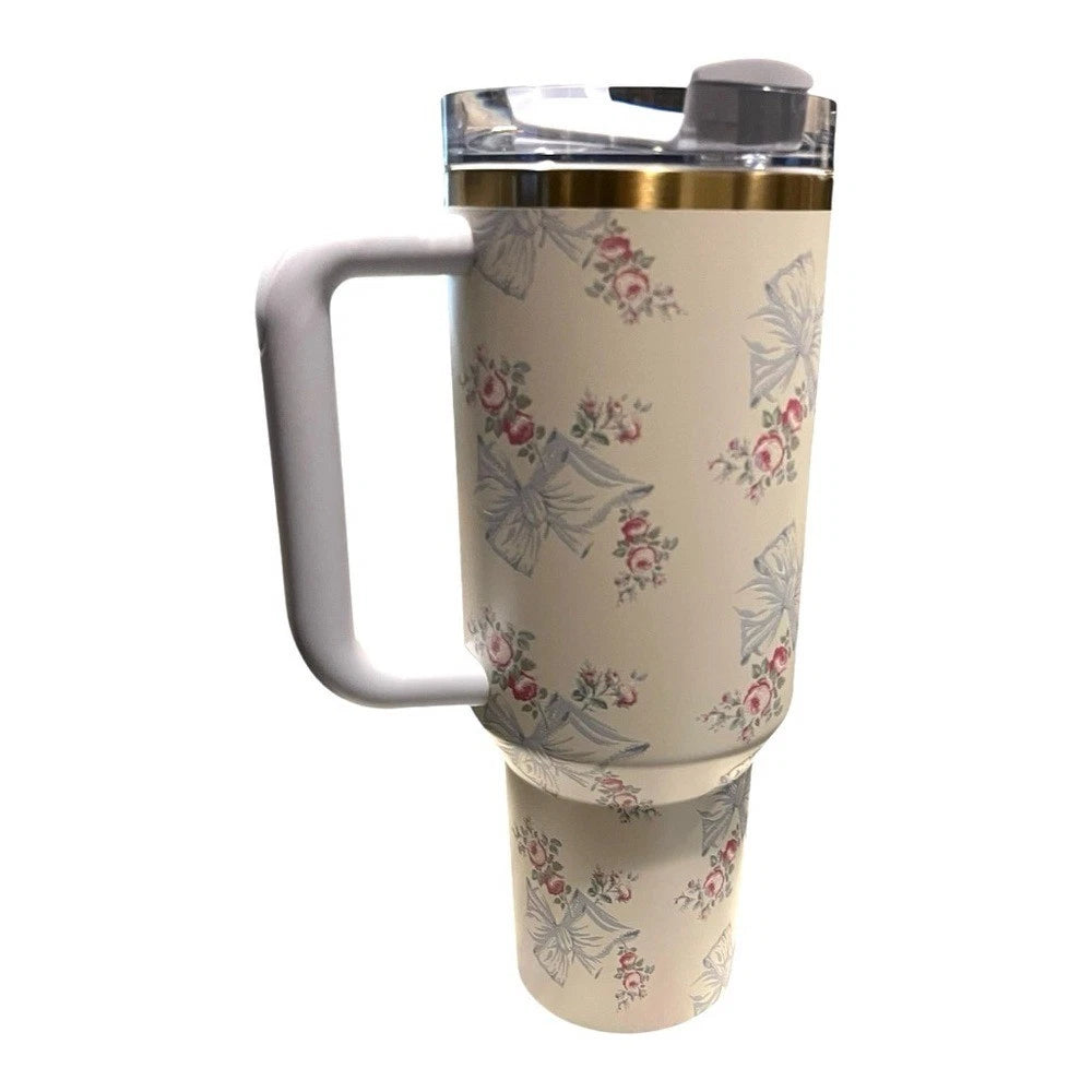Stanley x LoveShackFancy Rosa Beaux Blue Quencher H2.0 40oz
