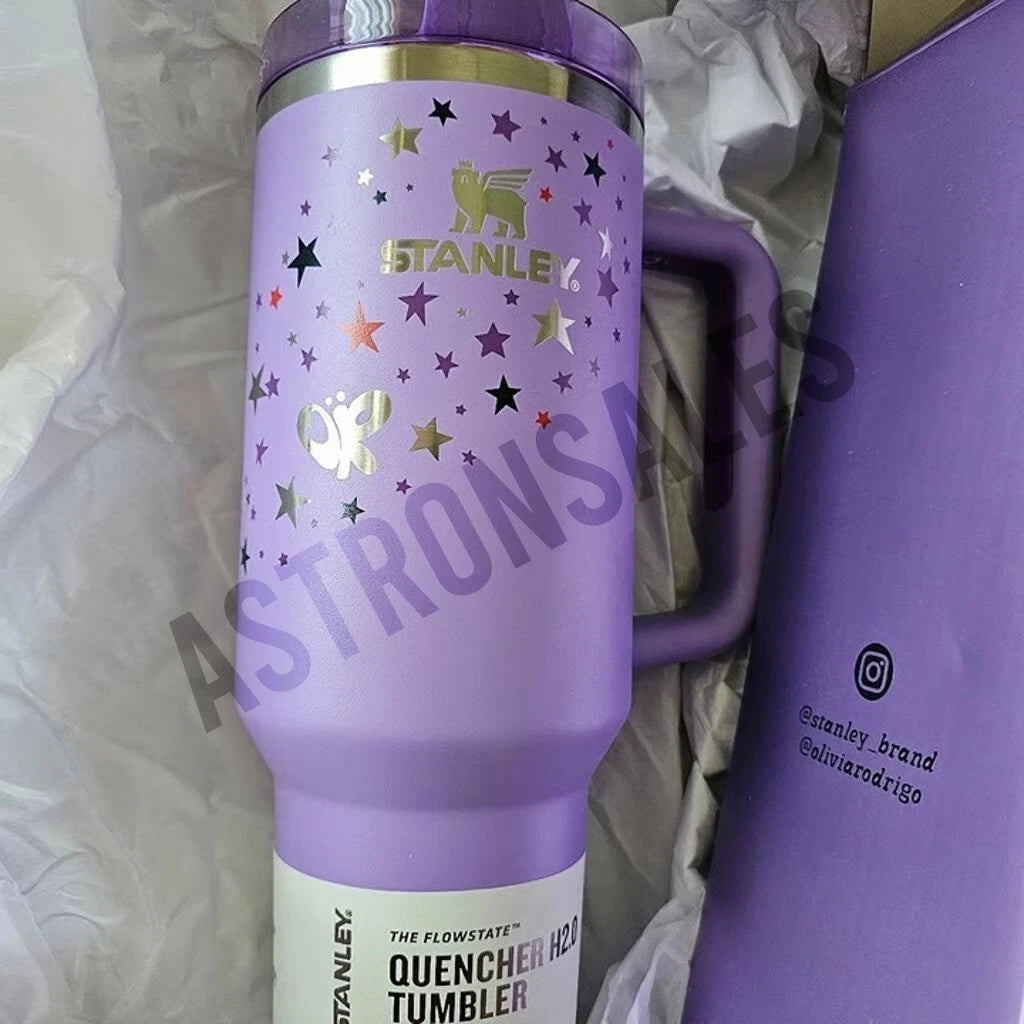 Olivia Rodrigo x Stanley 40 oz Tumbler Cup – Brand New with Box & Straw