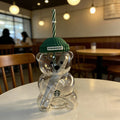 Starbucks Bearista Limited Edition Bear Glass Cold Cup – Rare